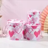 Printed surface round hugging bucket three-piece set, round gift box, flower packaging box Application Scenario